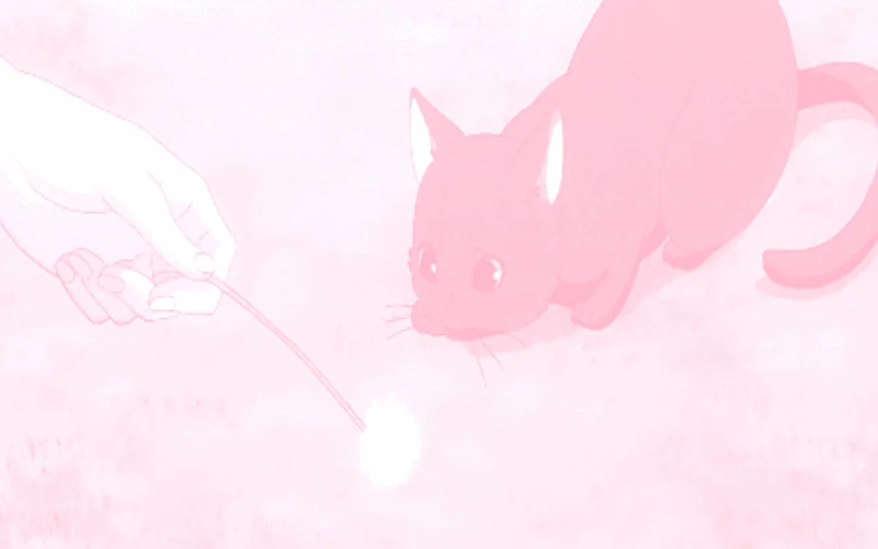 playful cat live wallpaper preview