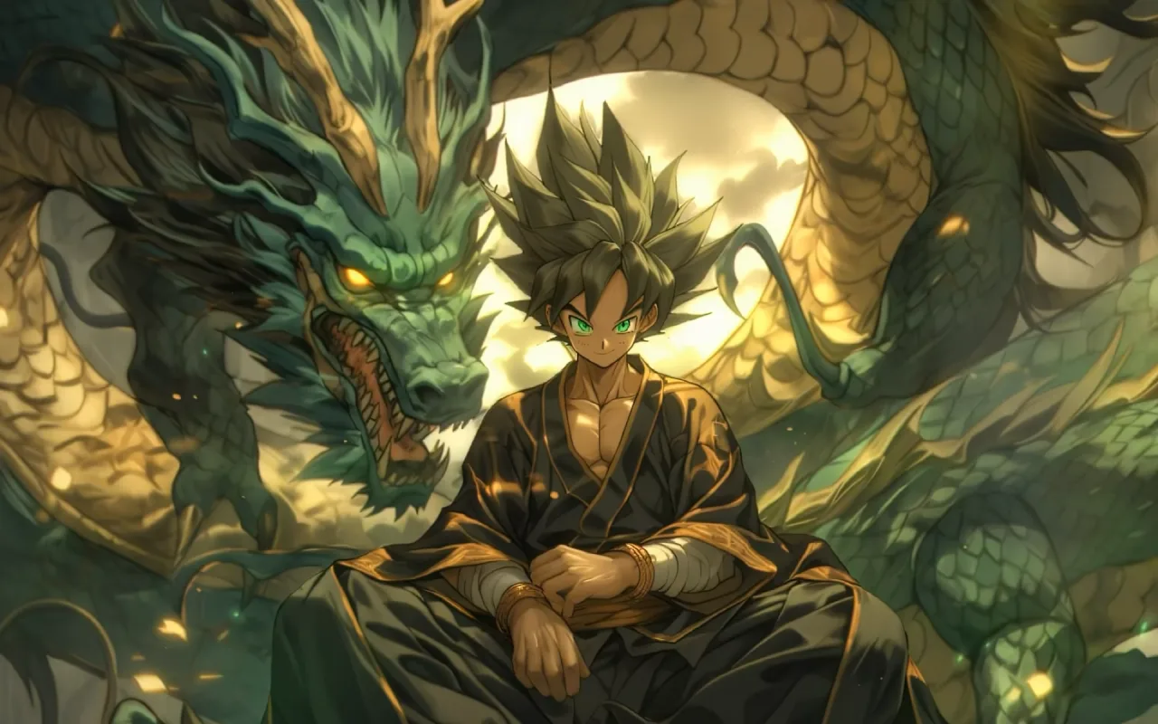 Goku live wallpaper preview