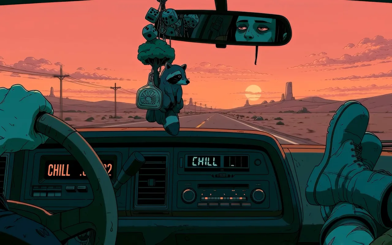 DRIVE live wallpaper preview