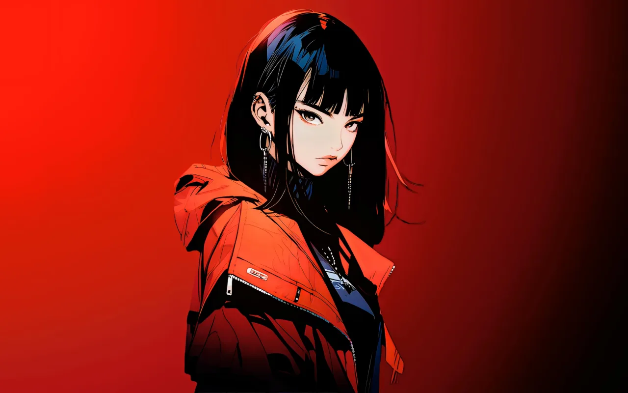 Girl In Red live wallpaper preview