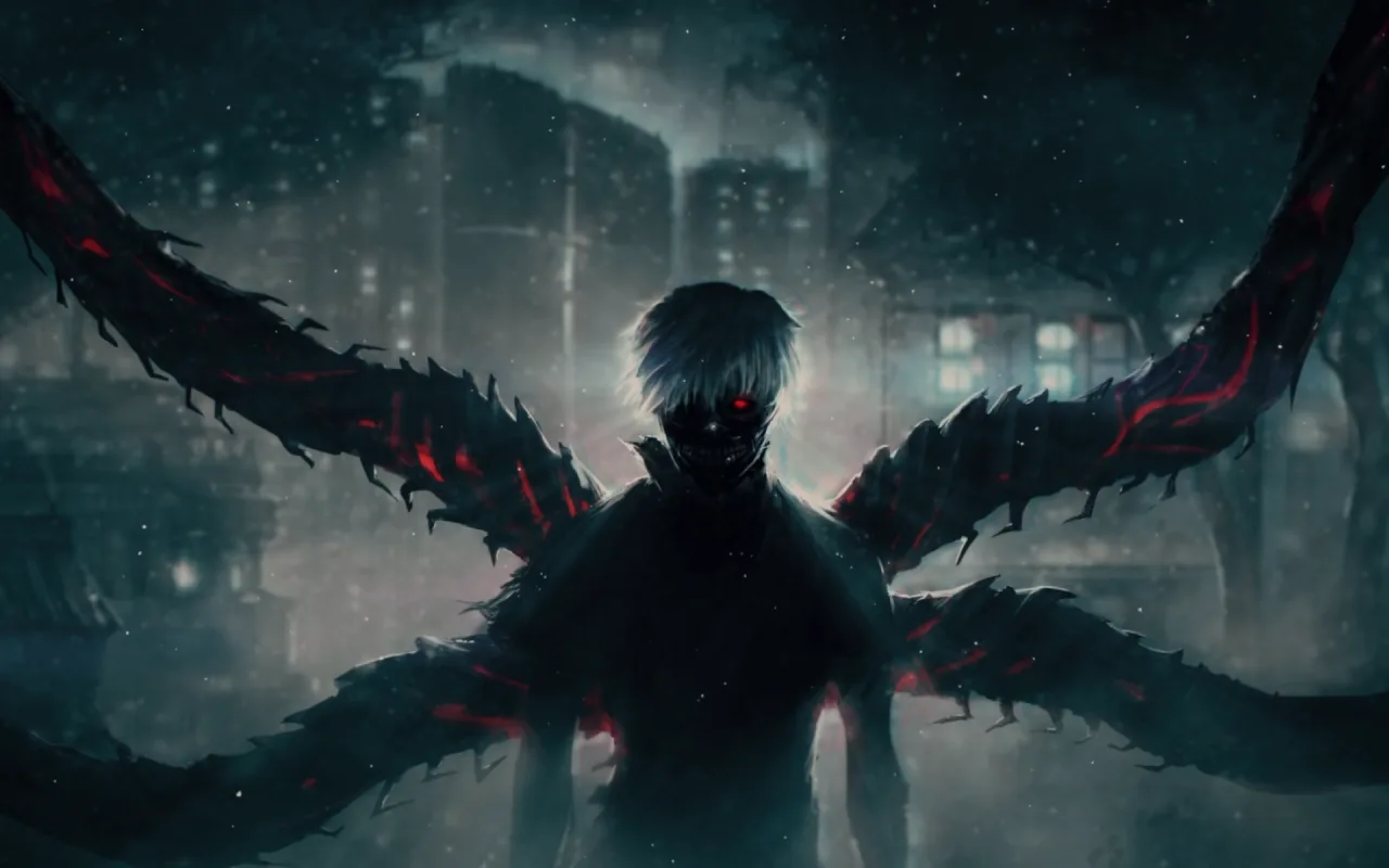 Tokyo Ghoul live wallpaper preview