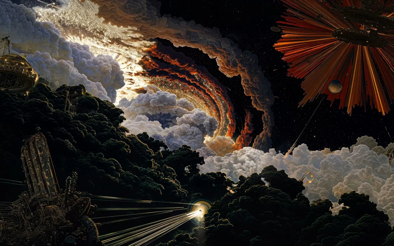 Cloud of Creation live wallpaper preview