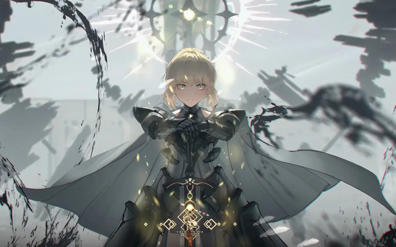 Alter Artoria Pendragon live wallpaper preview