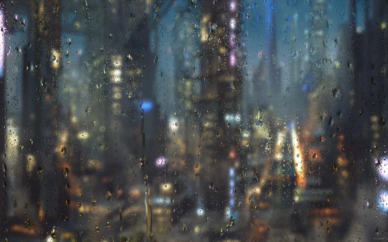 Rainy Window live wallpaper preview