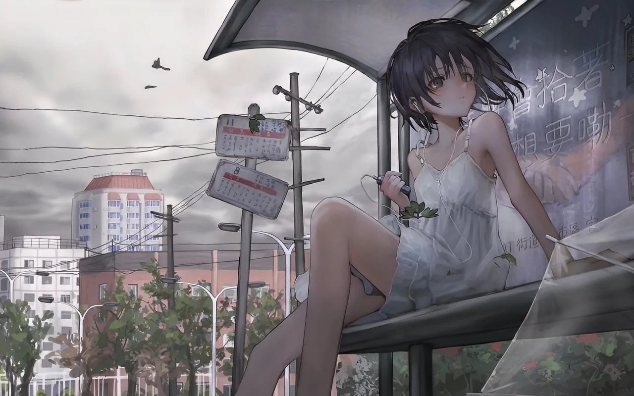 Waiting out the storm live wallpaper preview
