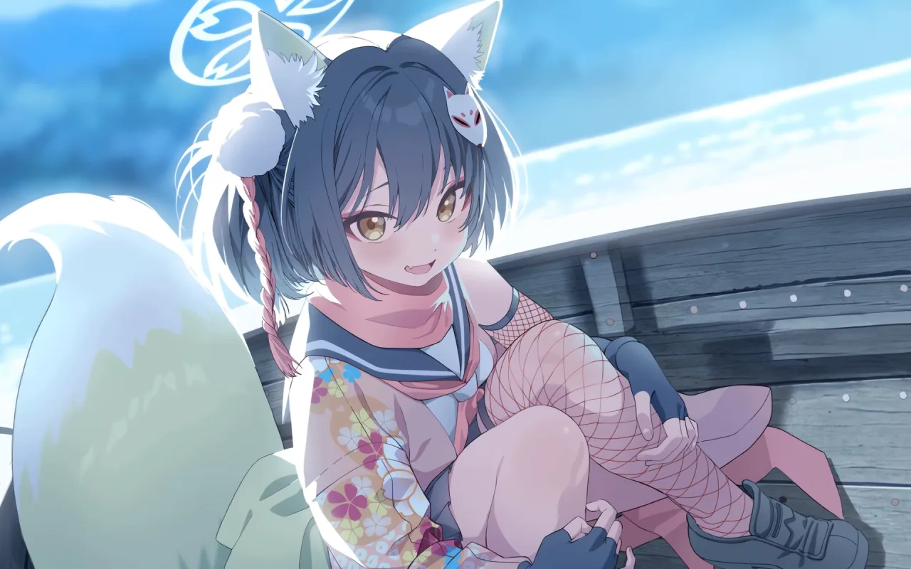 Boat Catgirl live wallpaper preview