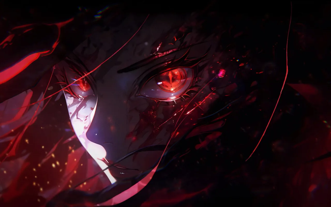Red Eyes live wallpaper preview