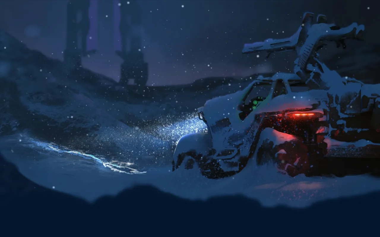 Halo Warthog live wallpaper preview