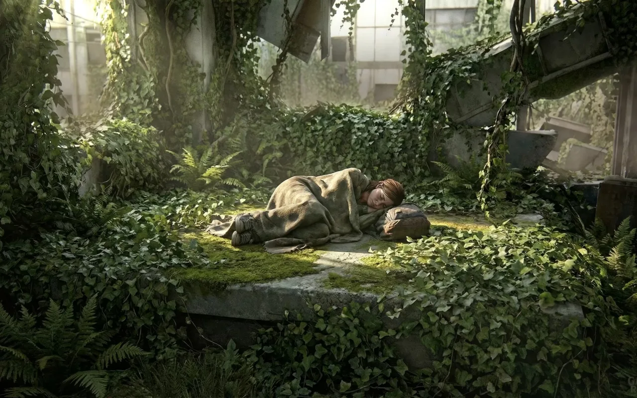 The Last Of Us: Ellie Sleeping in the Sun live wallpaper preview
