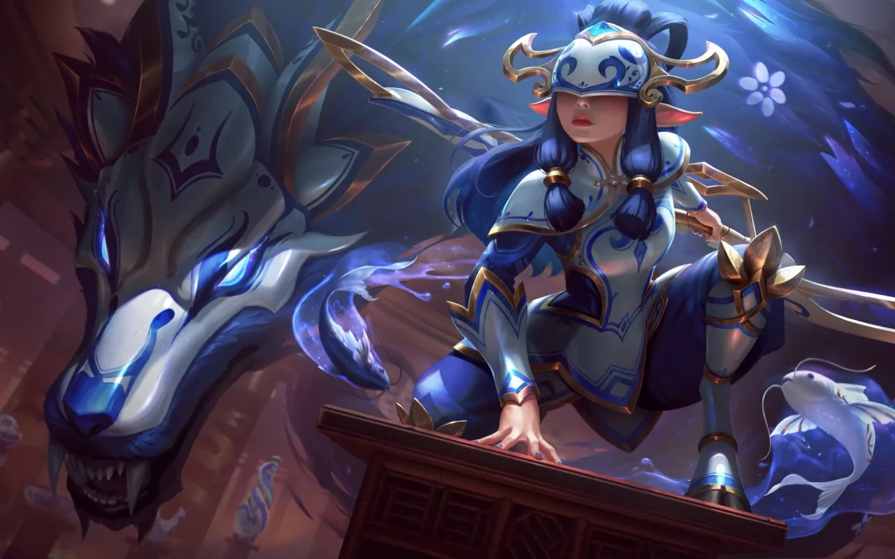 Porcelain Kindred live wallpaper preview
