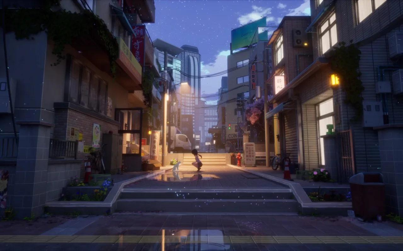Tokyo Alley live wallpaper preview