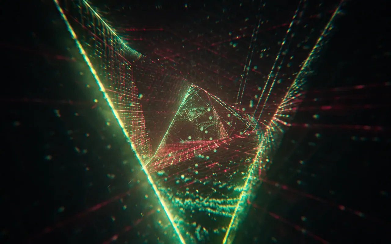 Geometric Tunnel live wallpaper preview