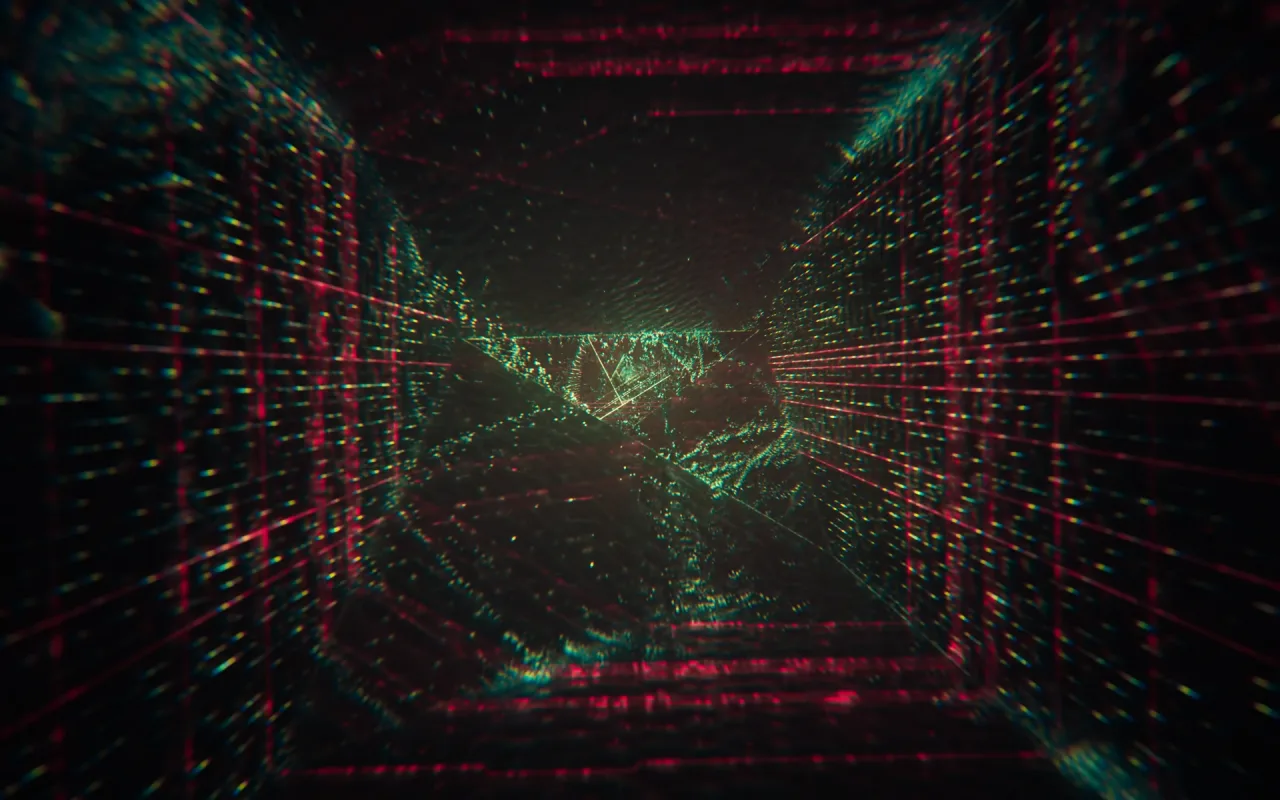Geometric Tunnel live wallpaper preview