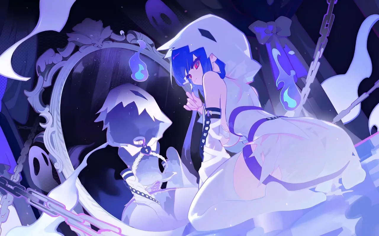 Ghost Marija Muse Dash live wallpaper preview