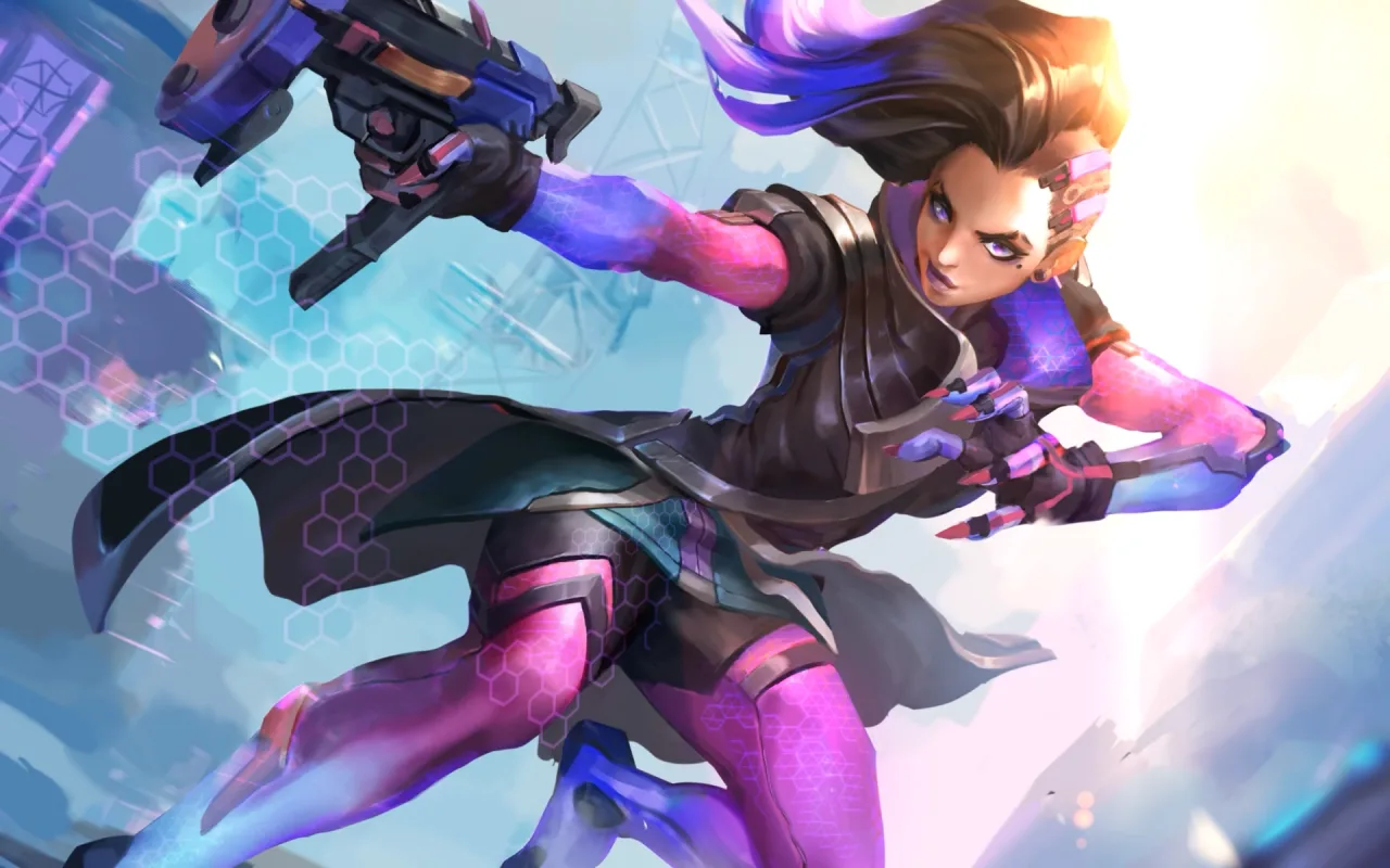 Sombra live wallpaper preview