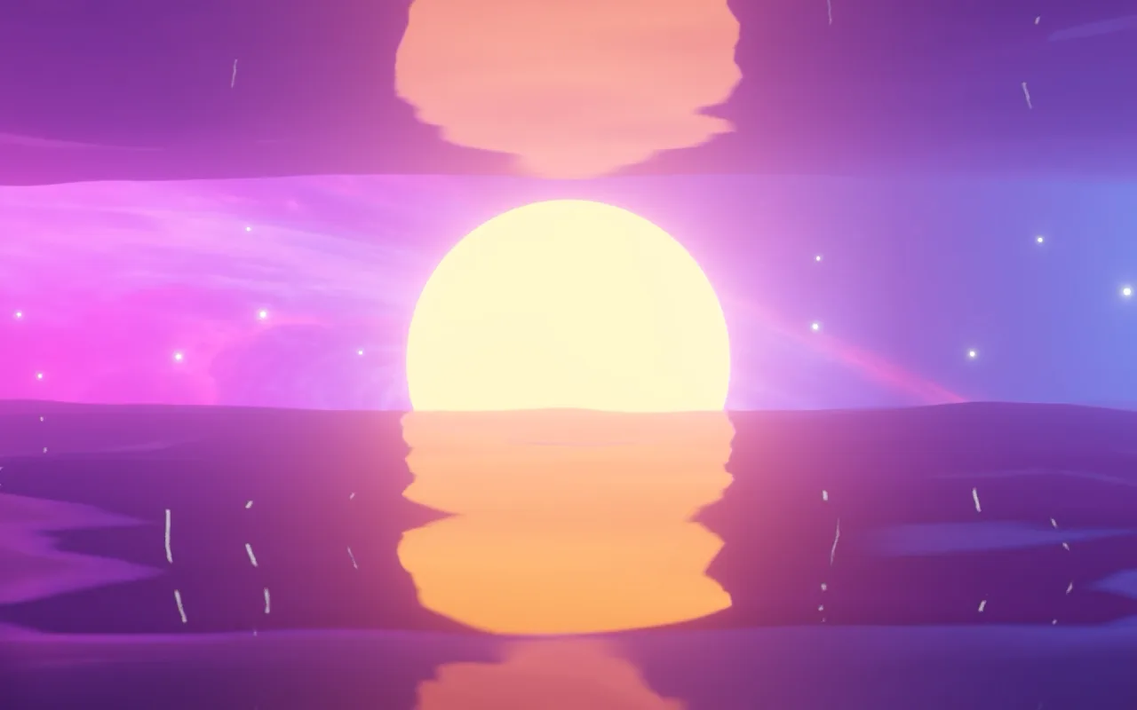 Nebula Sunset live wallpaper preview