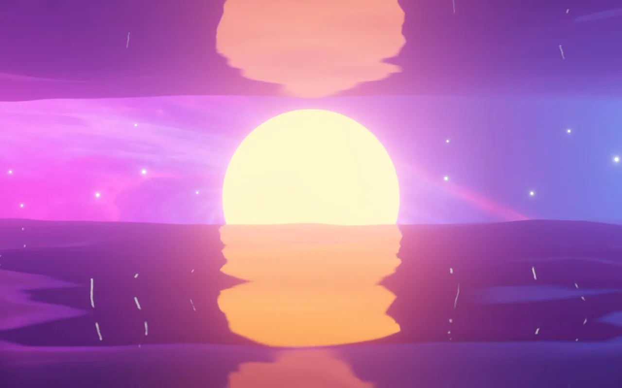 Nebula Sunset live wallpaper preview