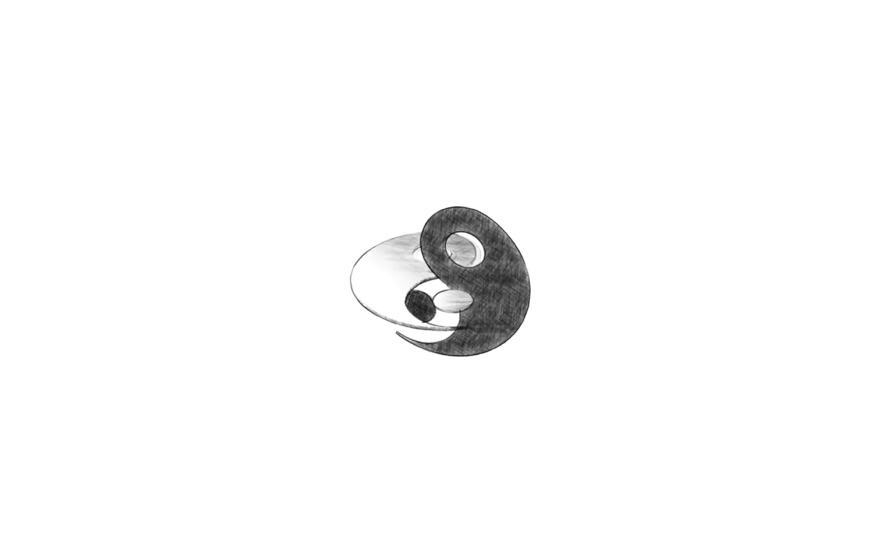 Yin Yang Sketched live wallpaper preview