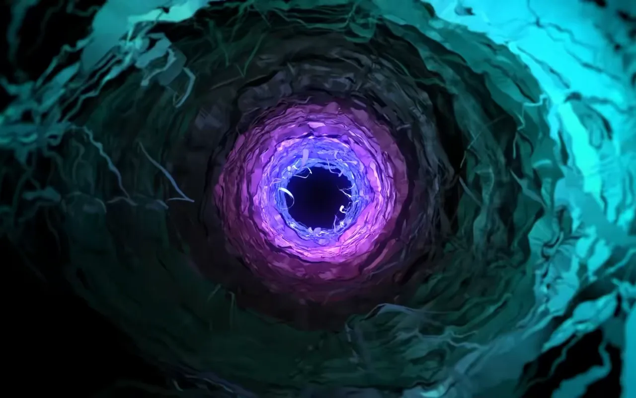 String Tunnel live wallpaper preview