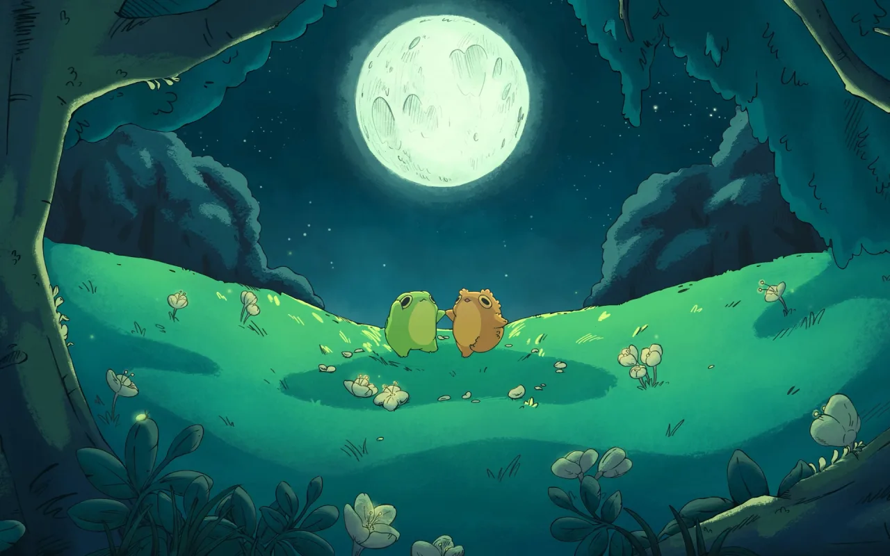 Dancing Frogs live wallpaper preview