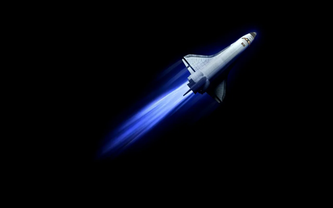Space Shuttle live wallpaper preview
