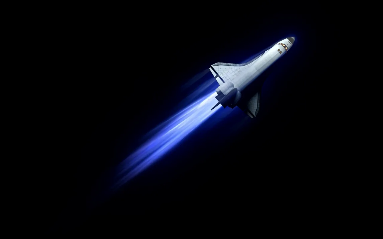 Space Shuttle live wallpaper preview