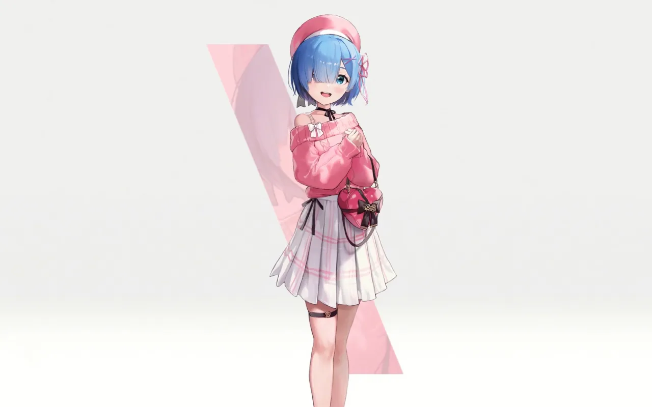 Rem Pure Blossom live wallpaper preview