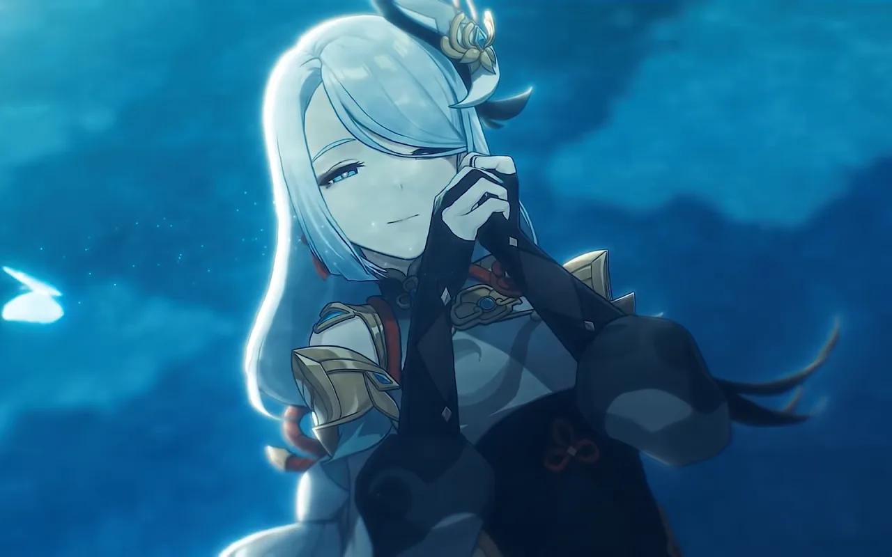 Shenhe Genshin Impact live wallpaper preview