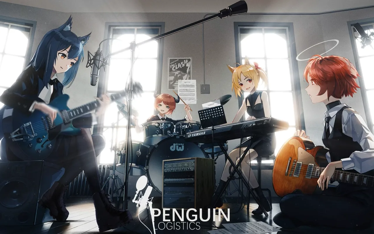 Arknights Penguin Logistics live wallpaper preview