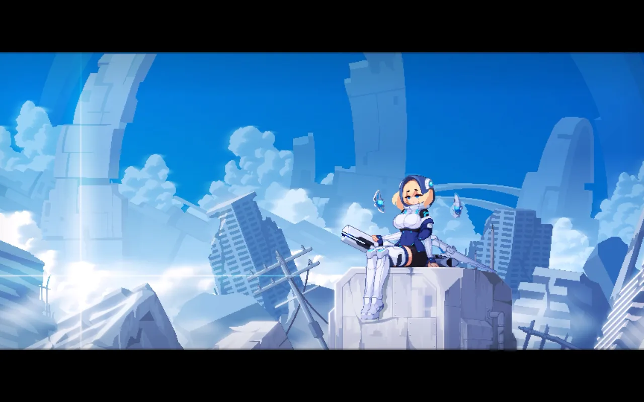 Ella Ruined City live wallpaper preview
