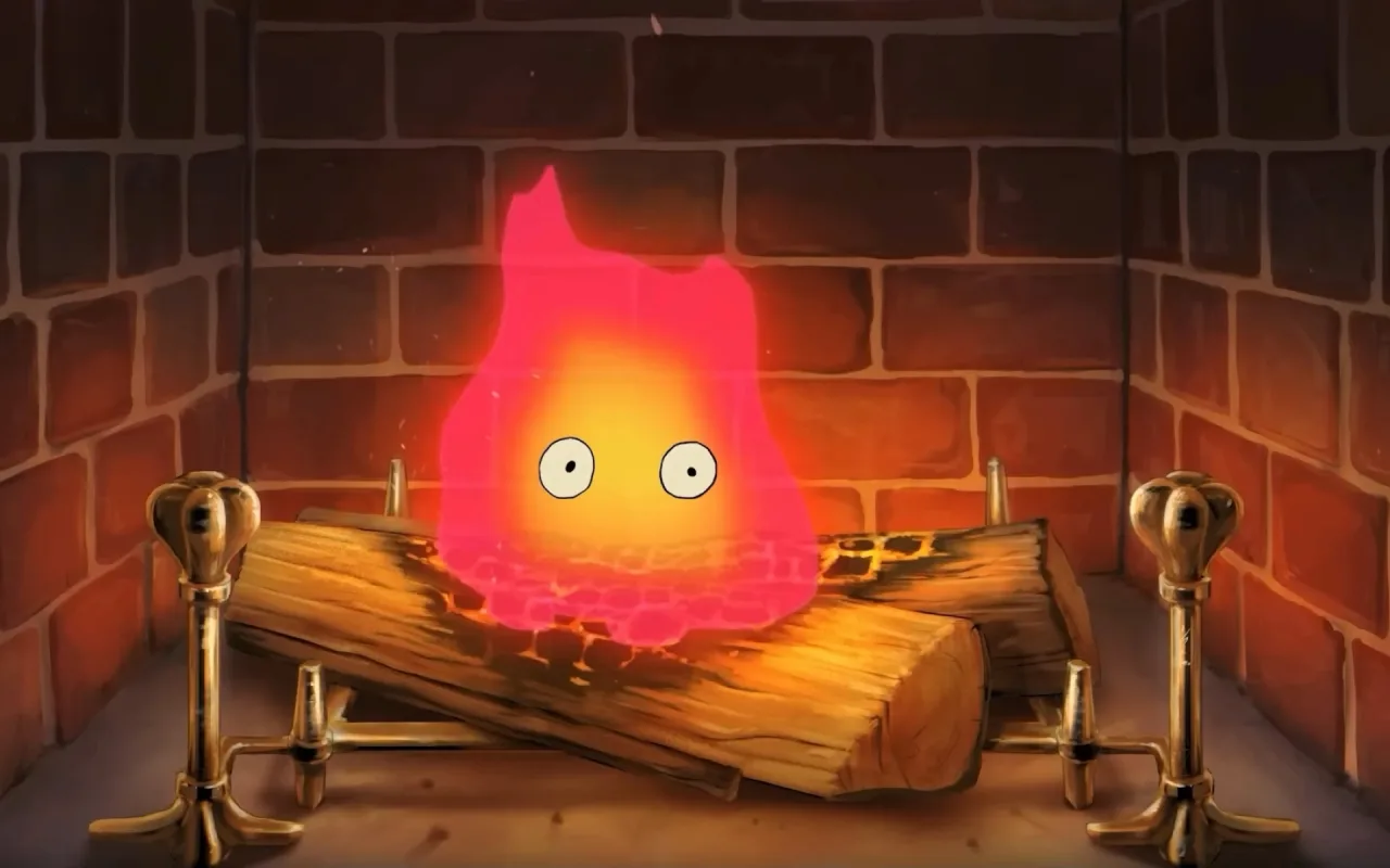Calcifer live wallpaper preview