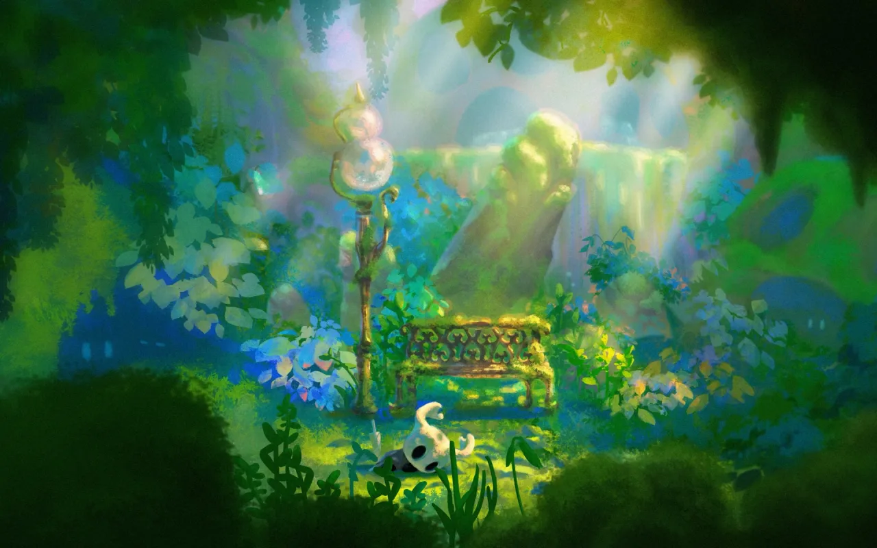 Hollow Knight - Greenpath live wallpaper preview