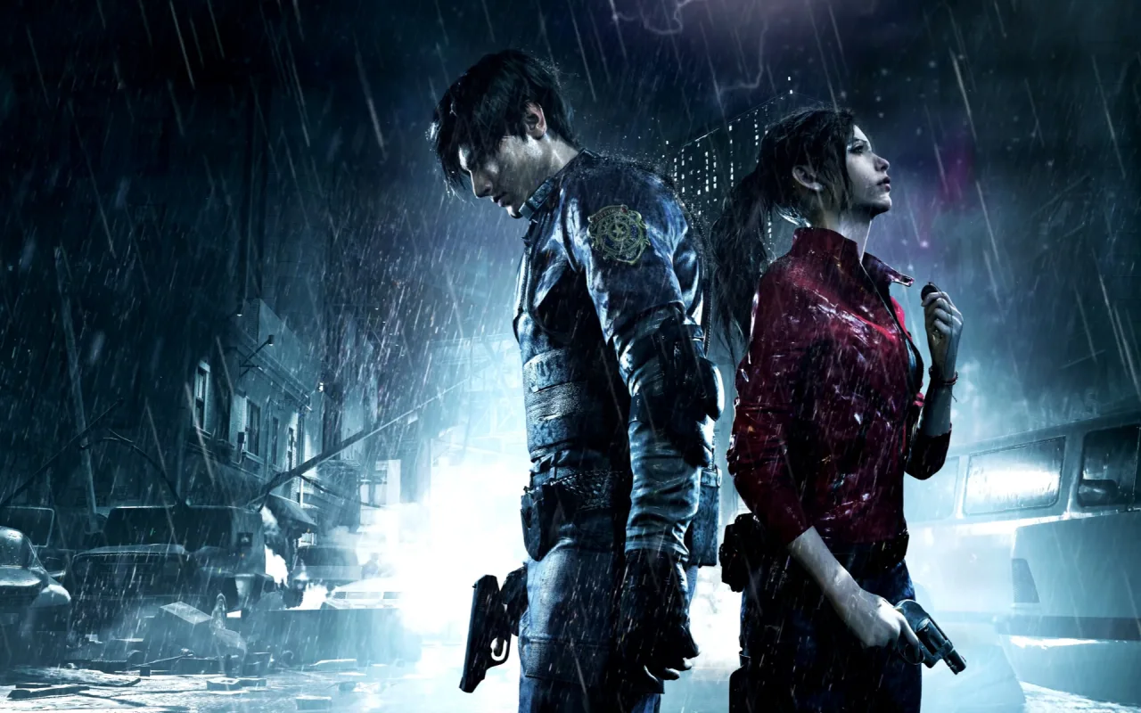 Resident Evil 2, Leon And Claire live wallpaper preview