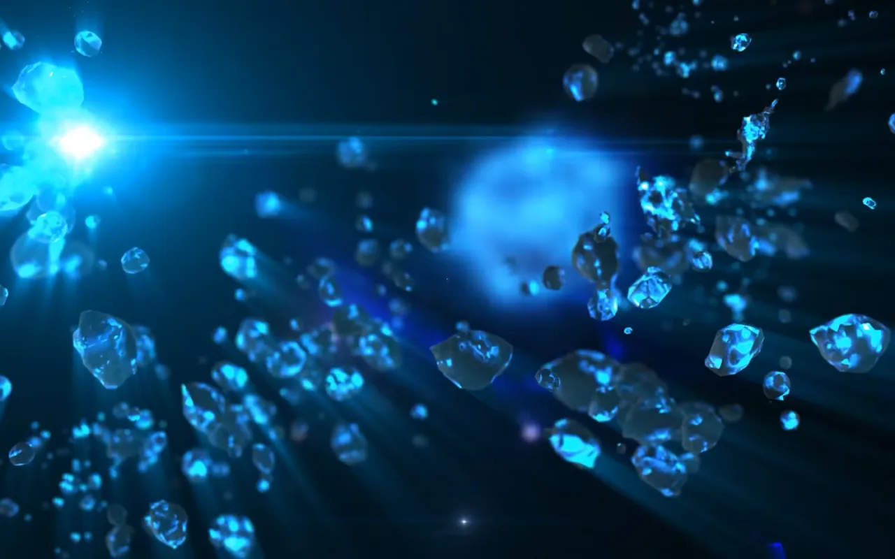 Blue Star live wallpaper preview