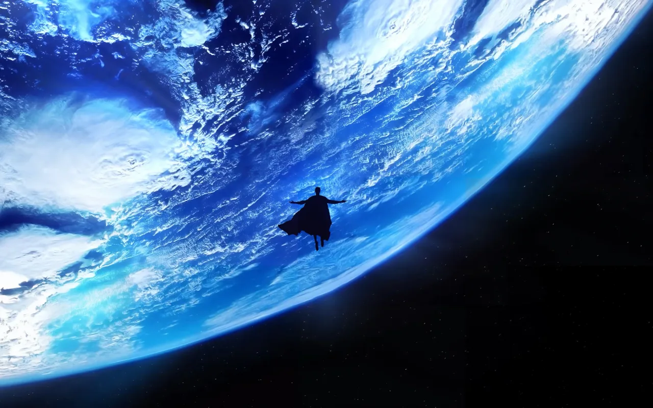 Superman Beyond Earth live wallpaper preview