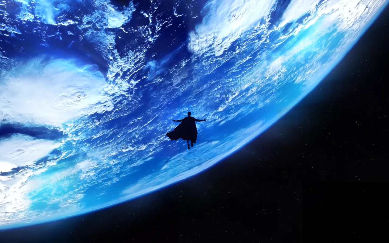 Superman Beyond Earth live wallpaper preview