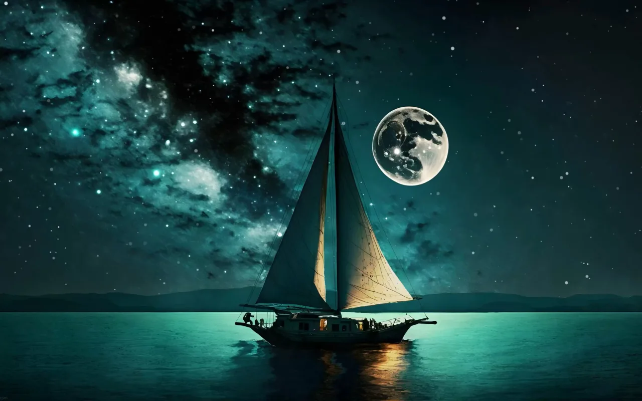 Night Ship live wallpaper preview