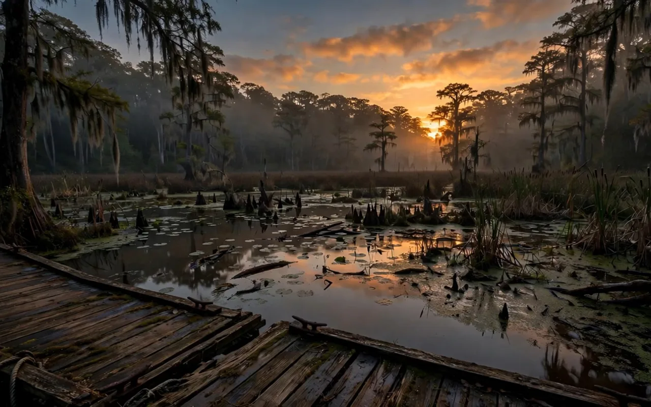 Country Swamp live wallpaper preview