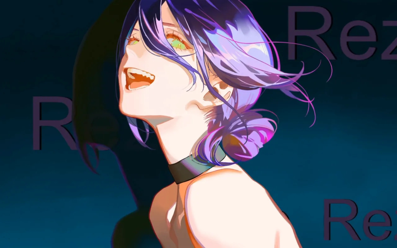 Reze live wallpaper preview