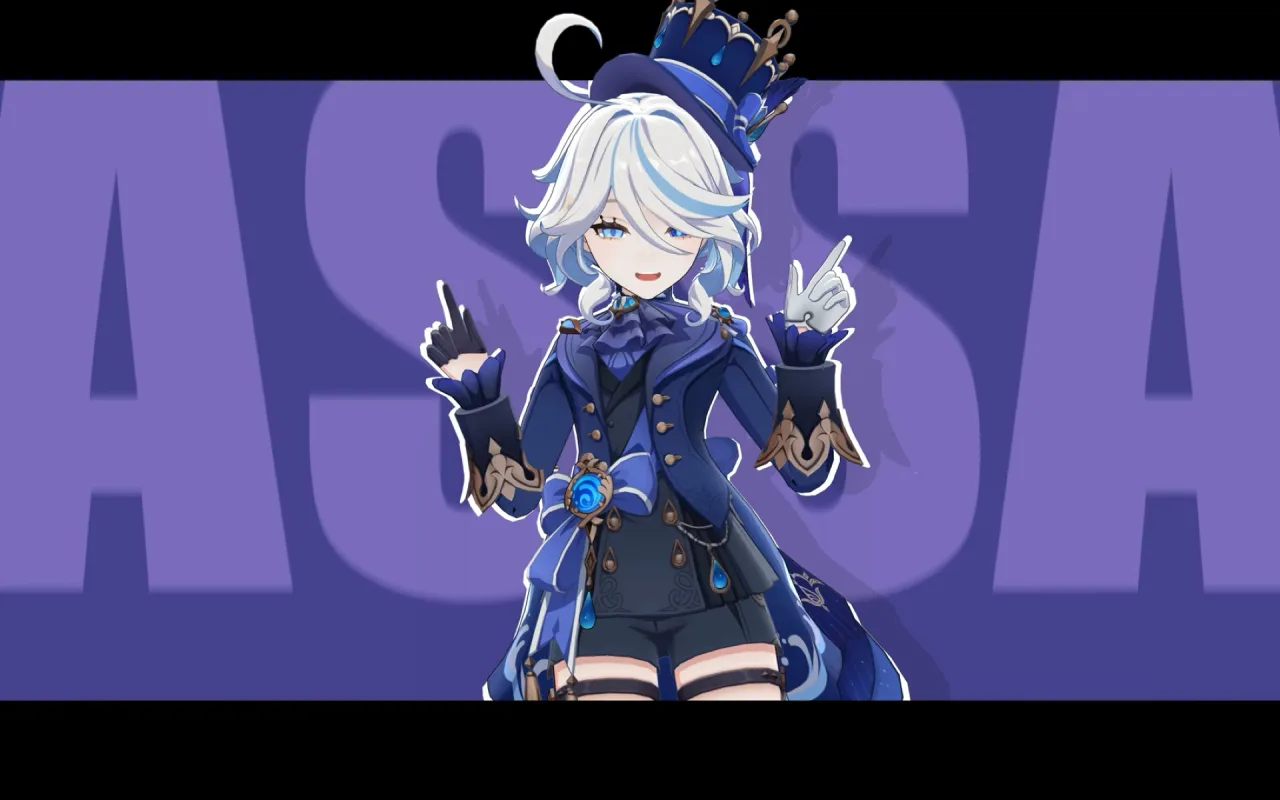 Genshin Impact Furina live wallpaper preview