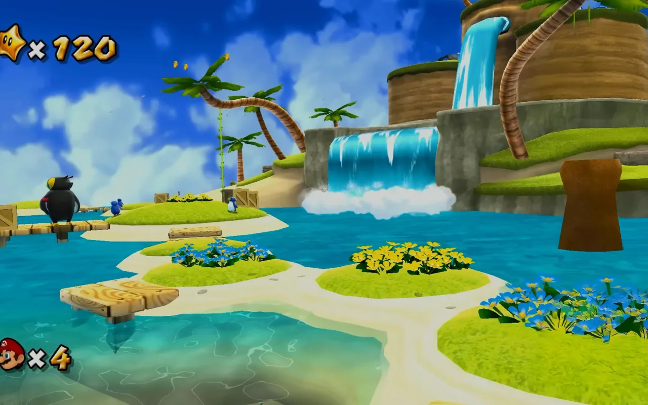 Nintendo Seaside Holiday live wallpaper preview