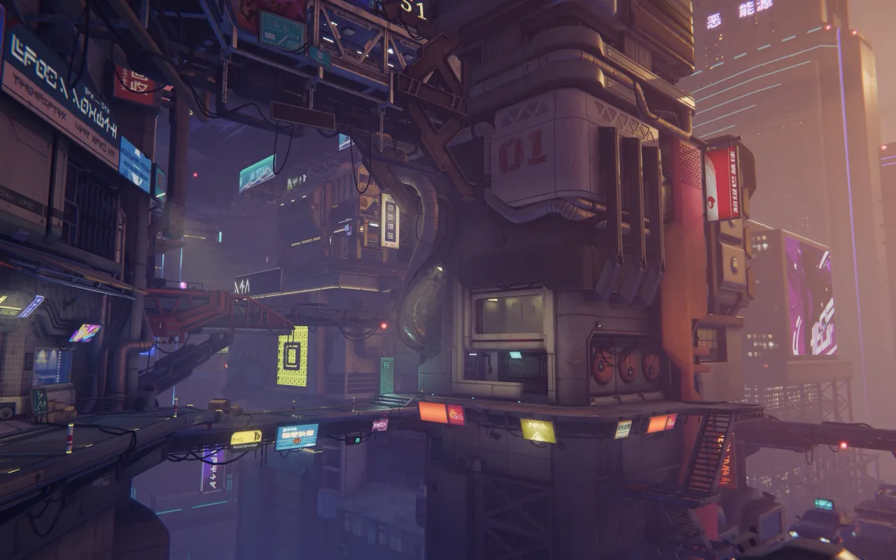 Cyberpunk City live wallpaper preview
