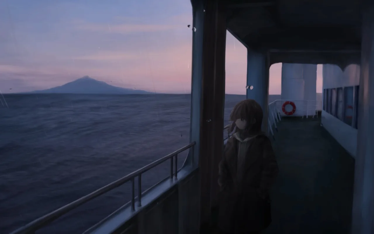Sailing through silence live wallpaper preview