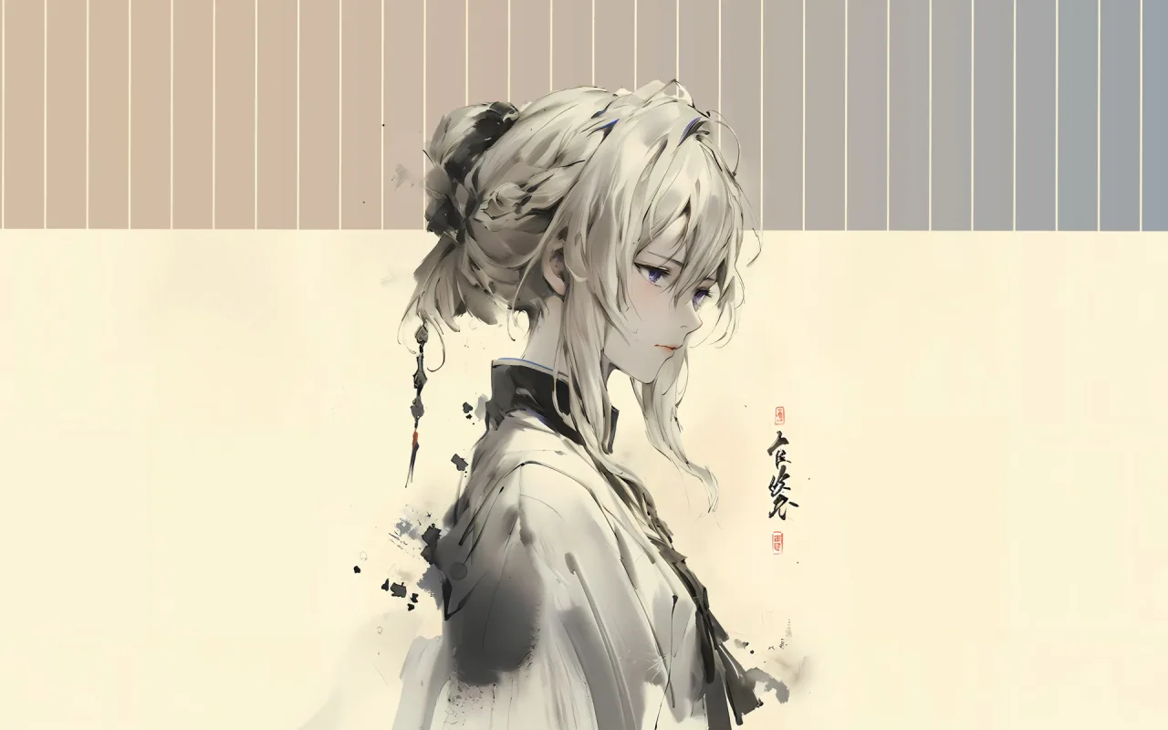 Girl Portrait live wallpaper preview