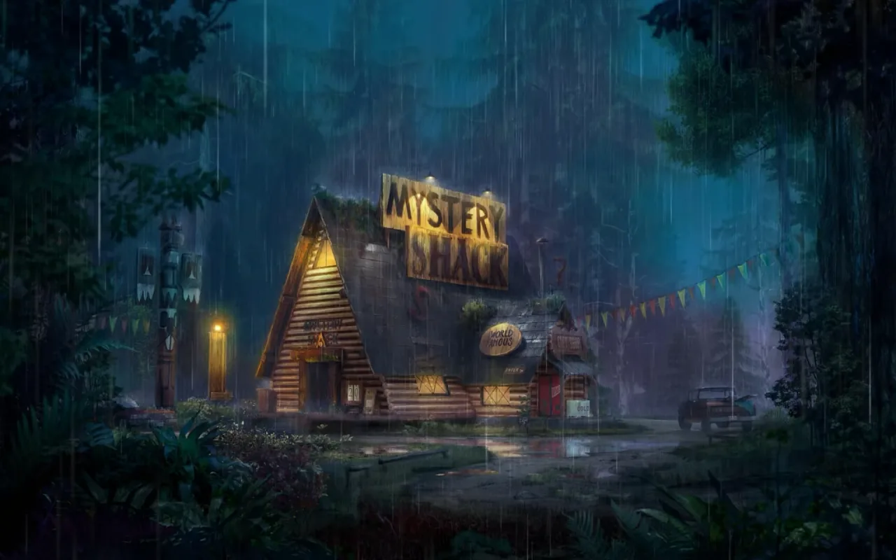 Mystery Shack live wallpaper preview