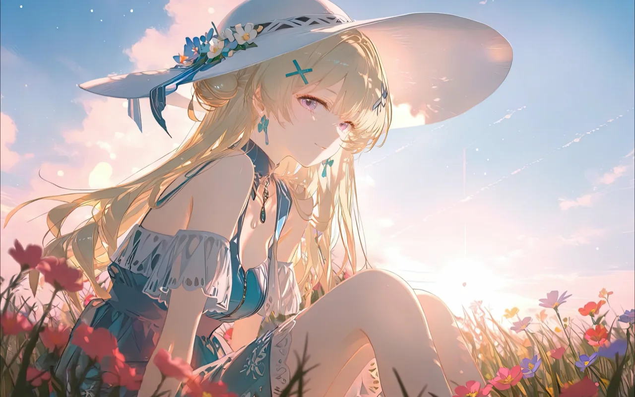 Phoebe Morning Breeze live wallpaper preview