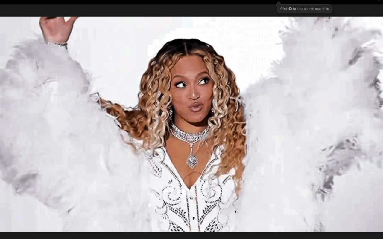 Beyonce live wallpaper preview