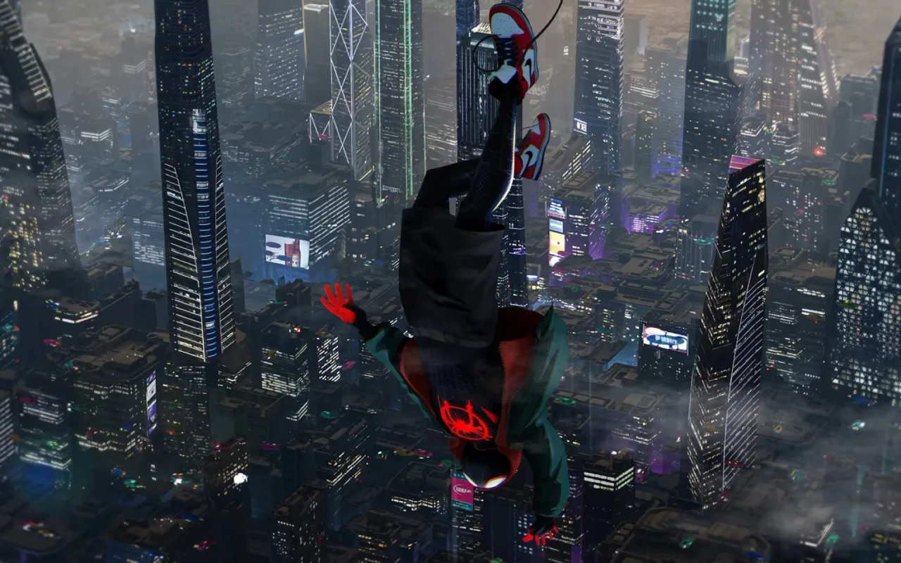 Miles Morales Spider-Verse live wallpaper preview