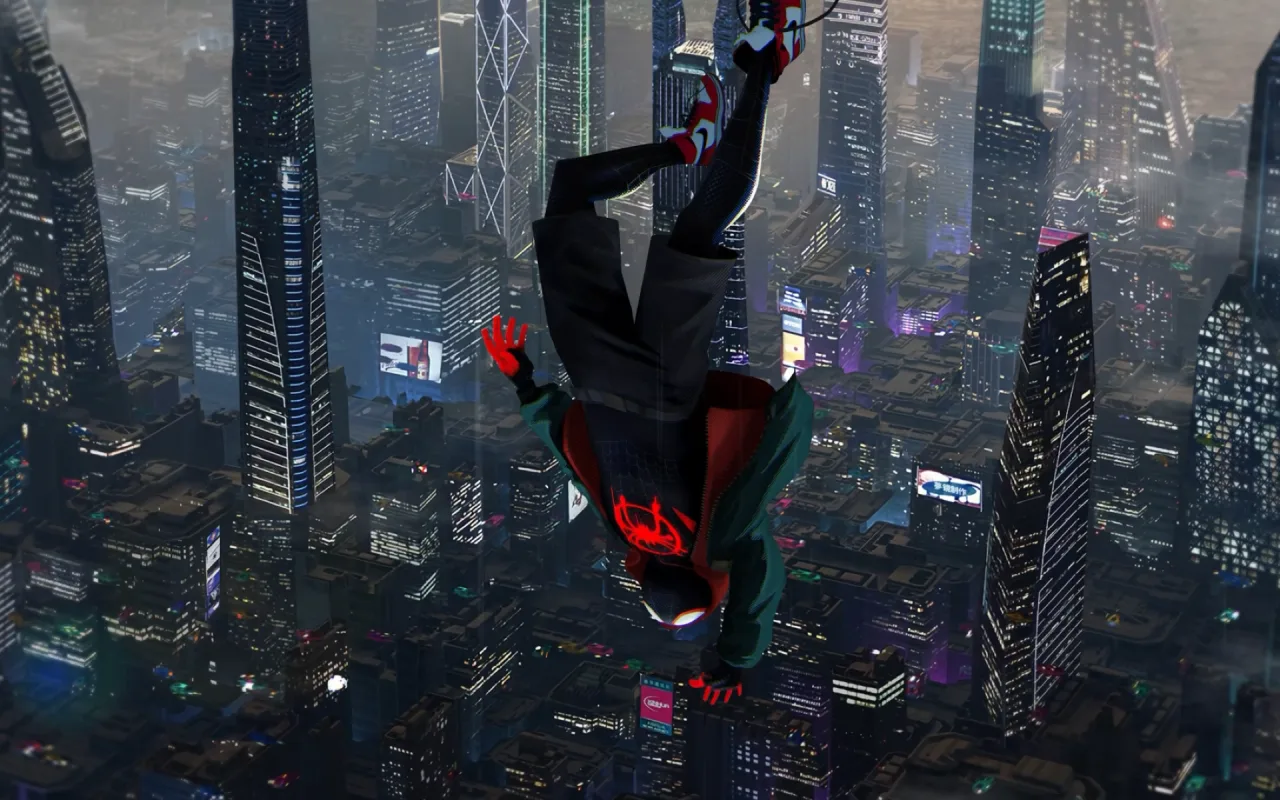 Miles Morales Spider-Verse live wallpaper preview