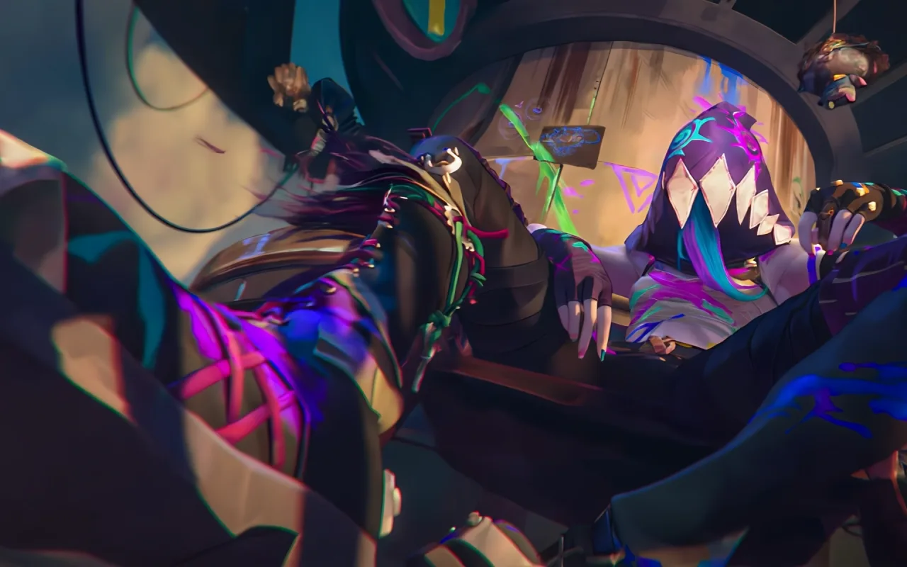 Jinx live wallpaper preview